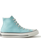 Converse - Chuck 70 Recycled Canvas High-Top Sneakers - Blue