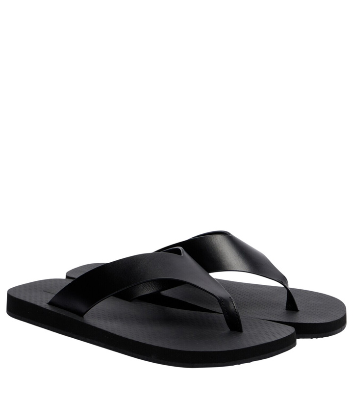 Photo: The Row Dune leather thong sandals