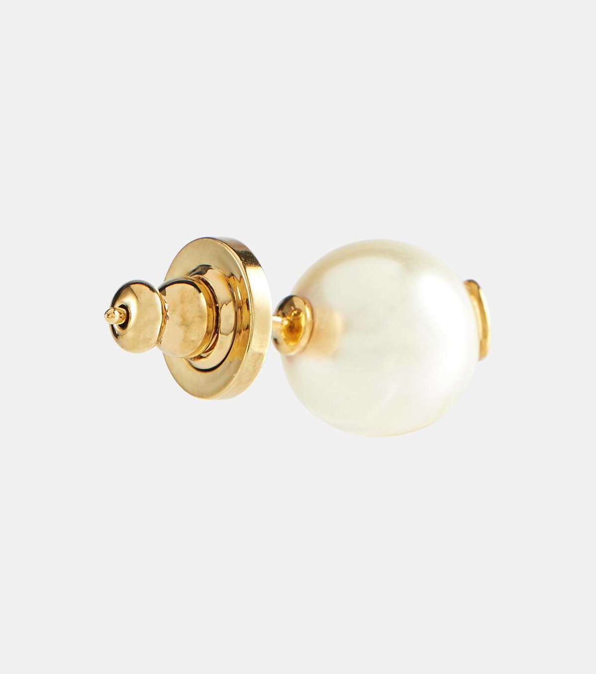 Valentino VLogo faux pearl stud earrings
