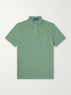 Polo Ralph Lauren - Logo-Embroidered Cotton-Piqué Polo Shirt - Green