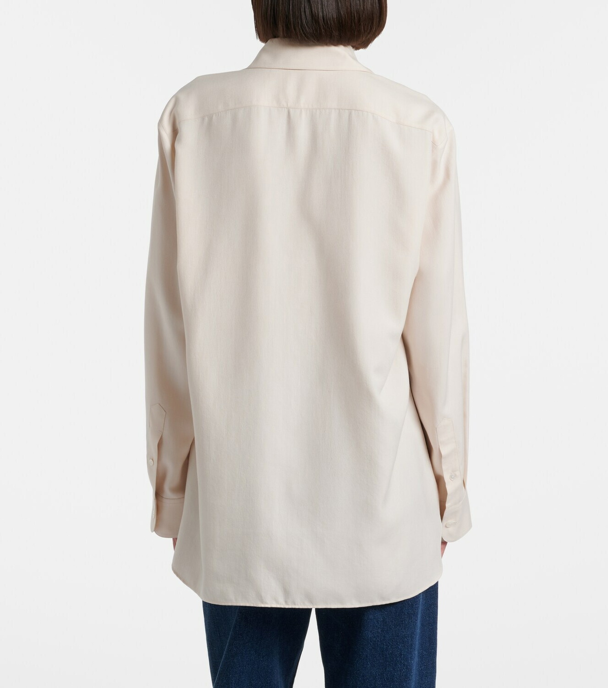The Row Sisilia silk shirt