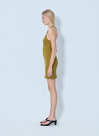 Jean Paul Gaultier Cotton Ribbed Short Dress
