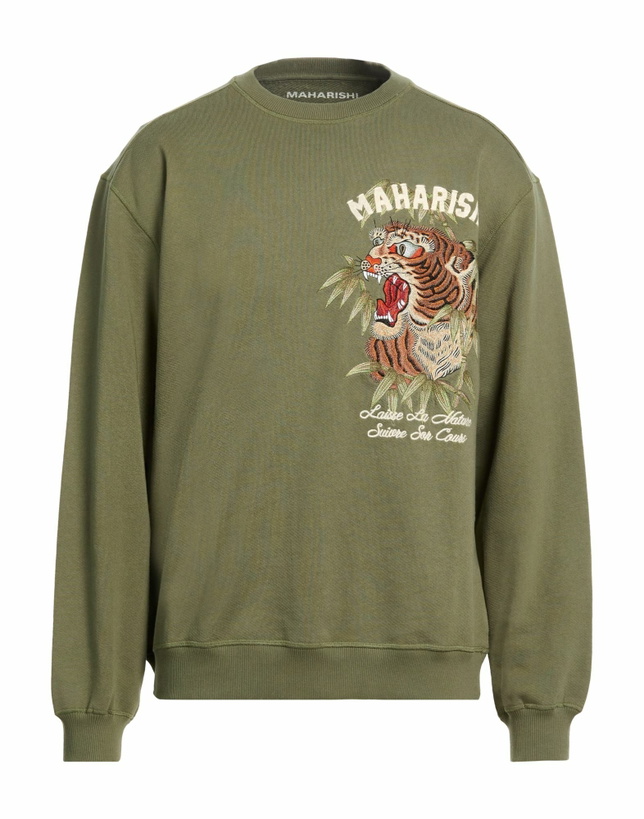 Photo: Maharishi Mens Sweatshirt Military in Green