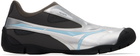untitlab® Silver & Brown Swift Trek Sneakers