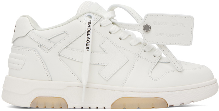 Photo: Off-White White 'Out Of Office' Sneakers