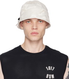 1017 ALYX 9SM White Snow Camo Bucket Hat