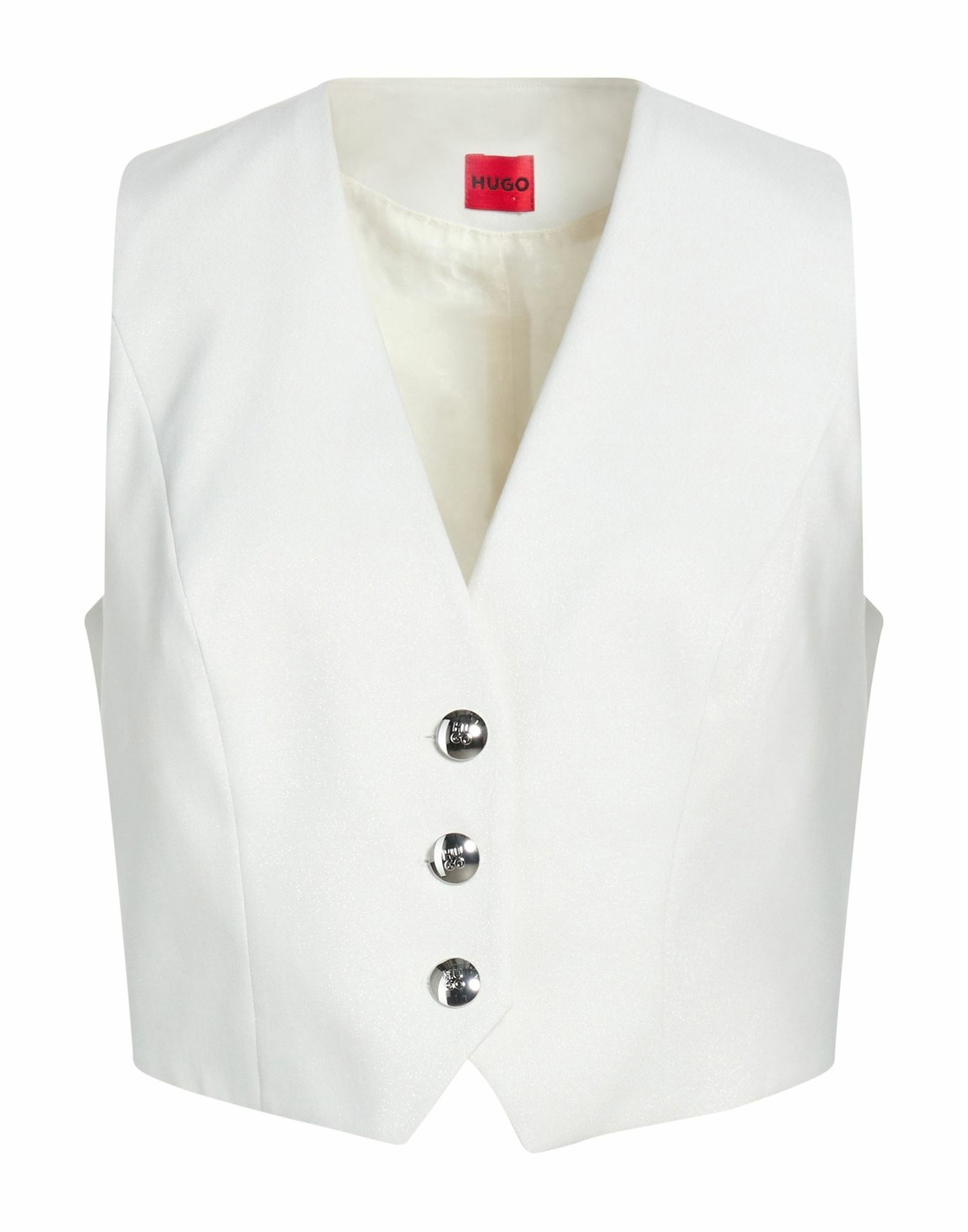 Hugo Womens Tailored Vest Light in Grey