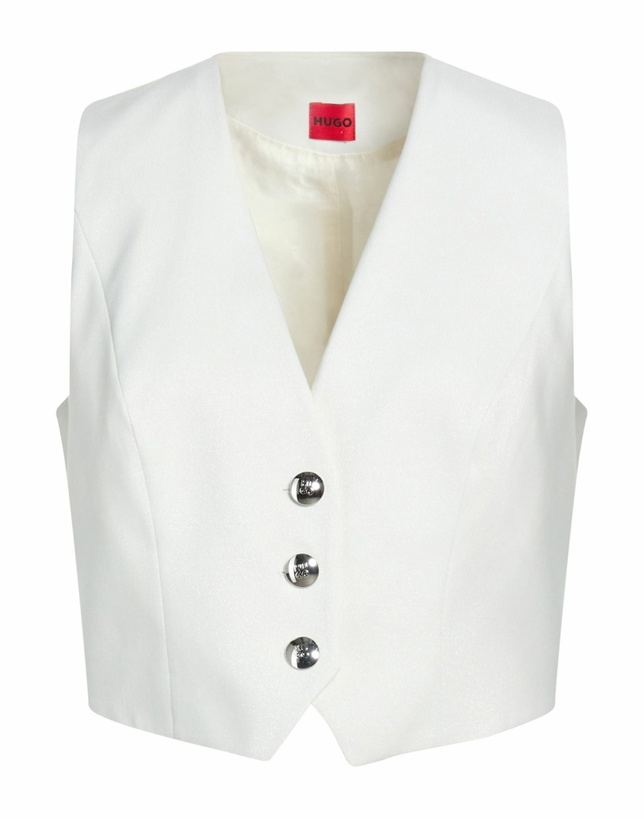 Photo: Hugo Womens Tailored Vest Light in Grey