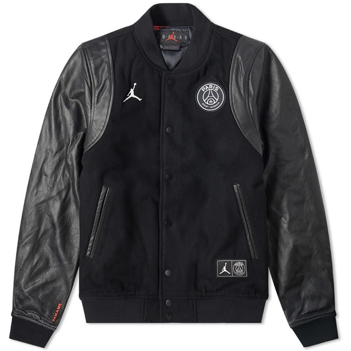 Photo: Air Jordan x PSG Varsity Jacket