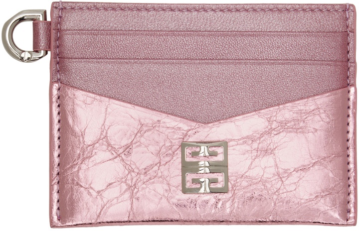 Photo: Givenchy Pink 4G Card Holder