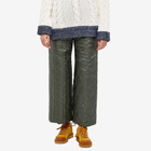 Daniëlle Cathari Women's x Woolrich Trousers in Thyme Green