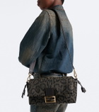 Fendi Baguette® Soft Medium jacquard shoulder bag