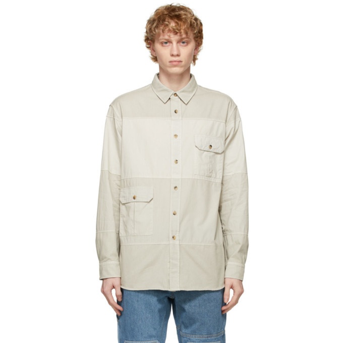 Photo: JW Anderson Off-White Relaxed Multi-Pocket Shirt