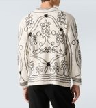 Bode Winter Garden cashmere cardigan