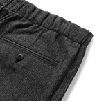 Club Monaco - Charcoal Cuffed Cotton Trousers - Black