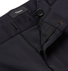 Theory - Zaine Slim-Fit Twill Trousers - Blue