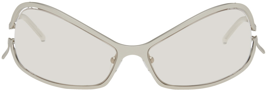 A BETTER FEELING Silver Numa Sunglasses
