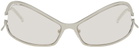 A BETTER FEELING Silver Numa Sunglasses