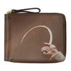 Undercover Brown Suspiria Hook Zip Wallet