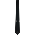 Ernest W. Baker Black Heart Embroidered Tie