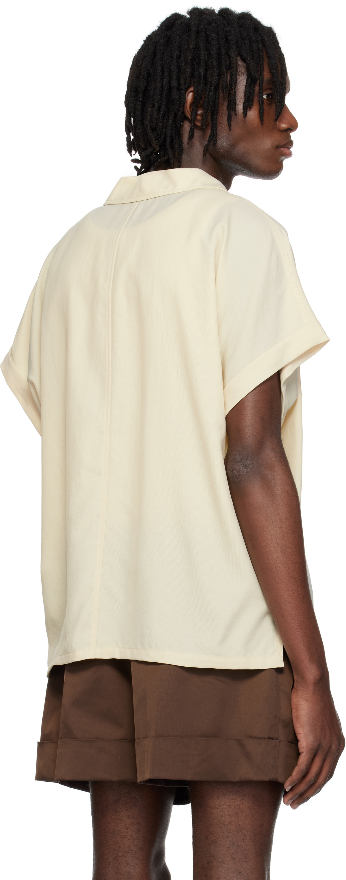 RECTO Beige Dolman Sleeve Polo