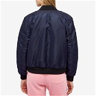 Etre Cecile Women's Padded Bomber Jacket in Navy