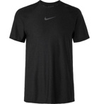 Nike Training - Pro Mélange Jersey T-Shirt - Black