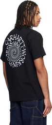 Carhartt Work In Progress Black Spirals T-shirt