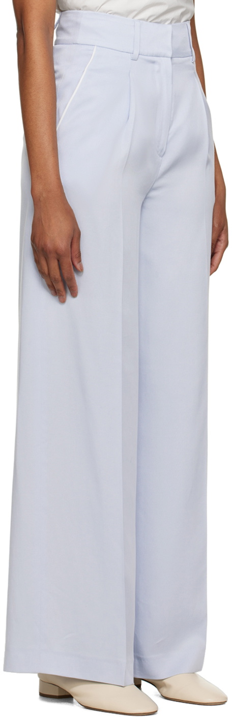 Elleme Blue Pleated Trousers
