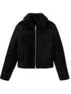 Versace - Shearling Jacket - Black