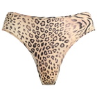 SKIMS Women's Fits Everybody Thong in Sand Multi Animal