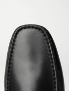 Tod's - City Gommino Leather Penny Loafers - Black