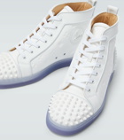 Christian Louboutin - Lou Spikes II leather sneakers
