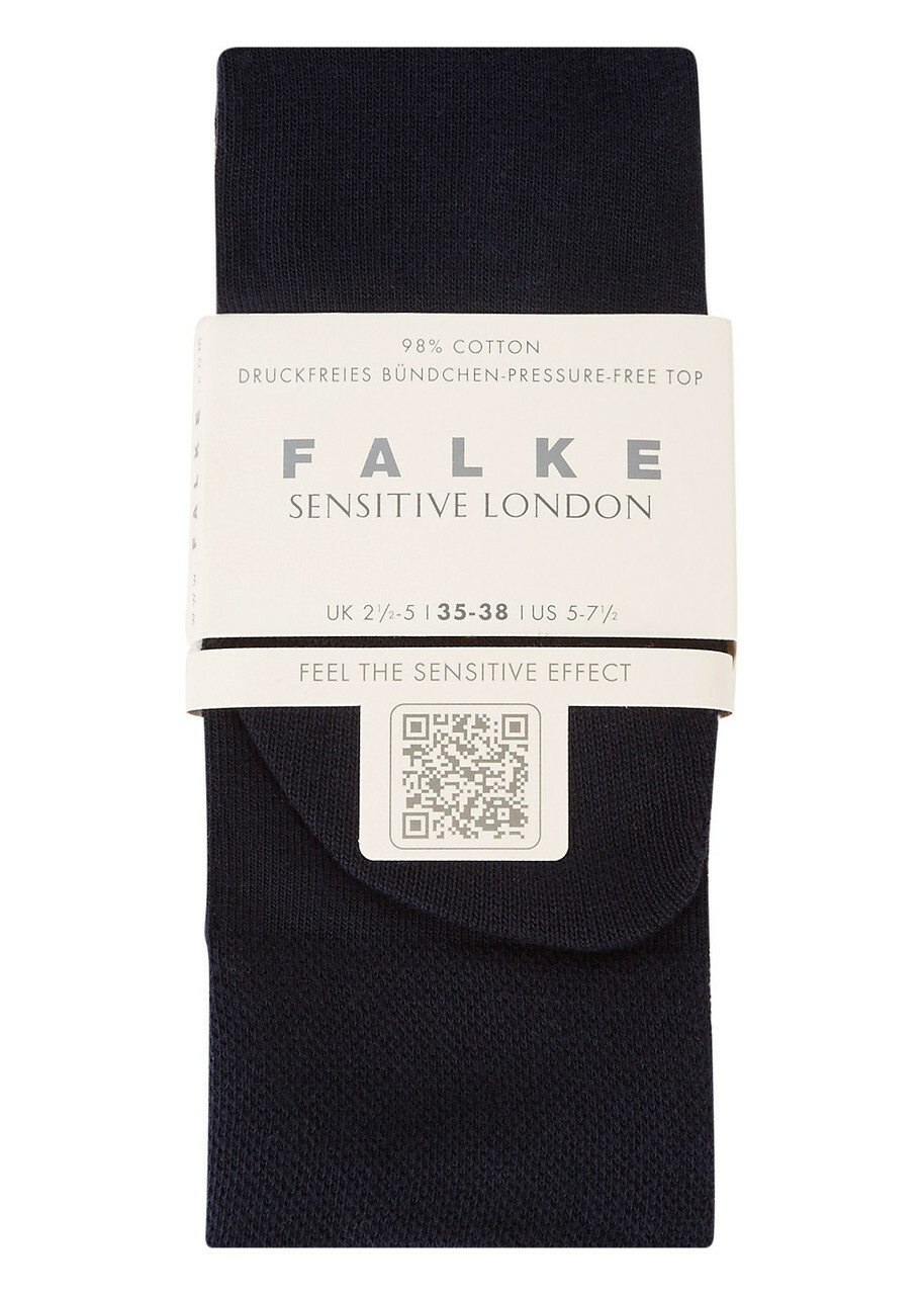 Falke Sensitive London Stretch Cotton Socks Navy