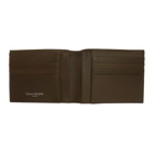 Maison Margiela Green Folded Zipped Wallet