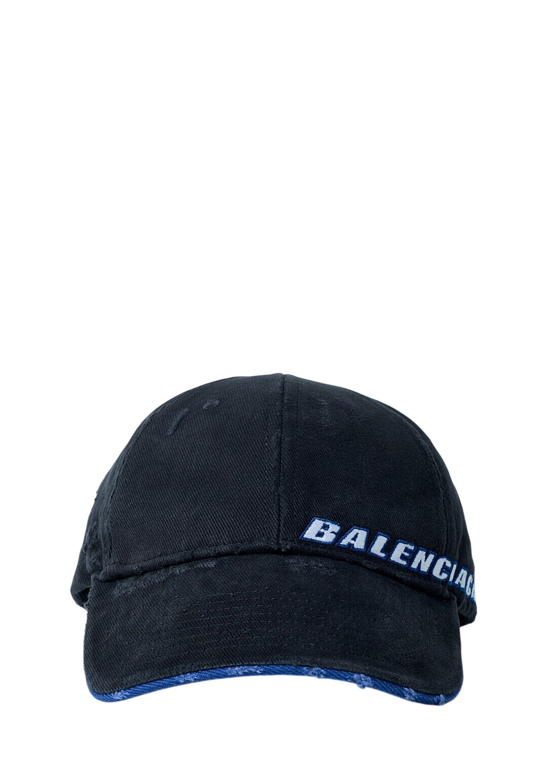 BALENCIAGA キャップ LASER DESTROYED cap Balenciaga Black Laser Destroyed Cap Balenciaga