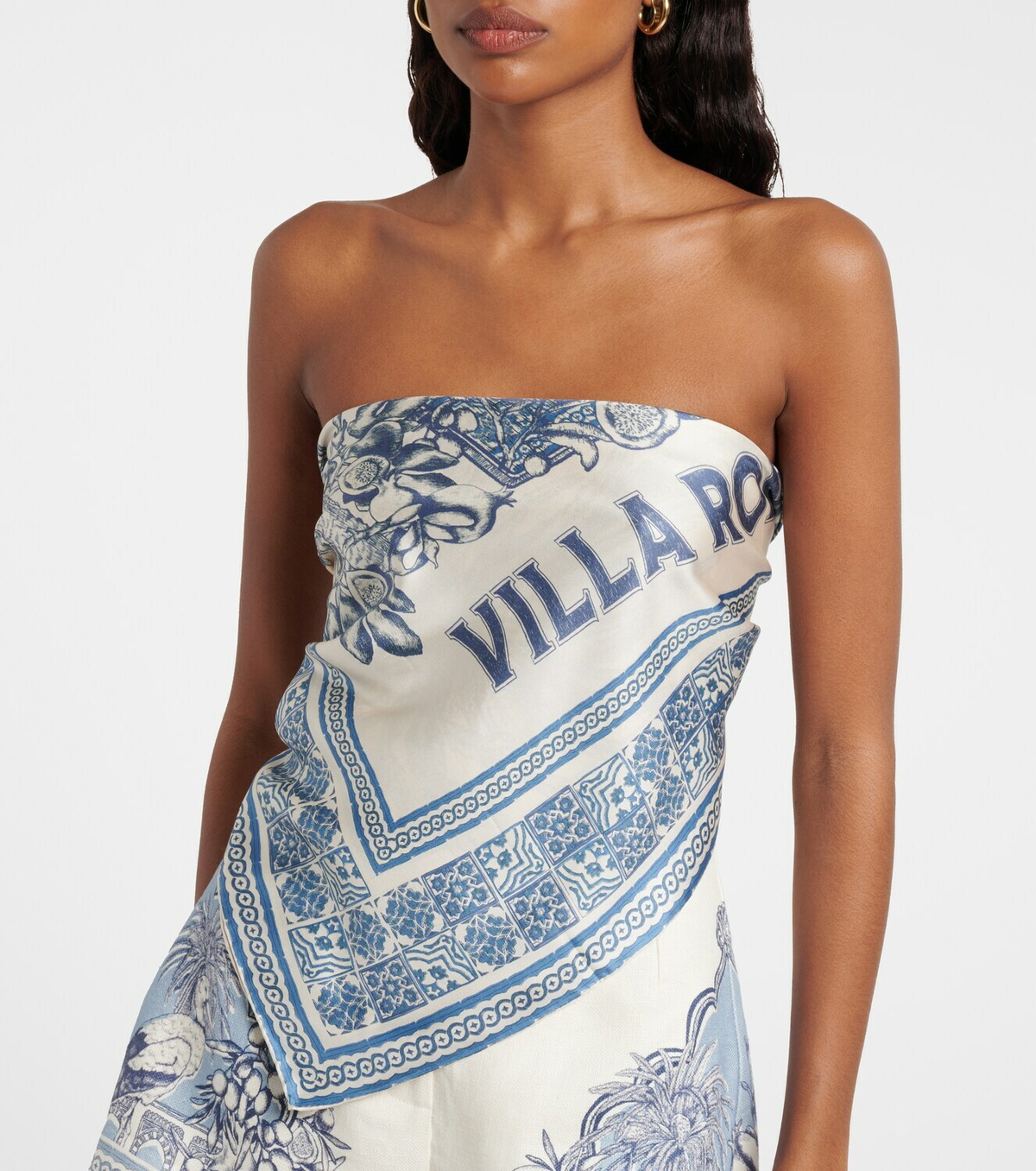 Alémais Villa Romantica silk scarf