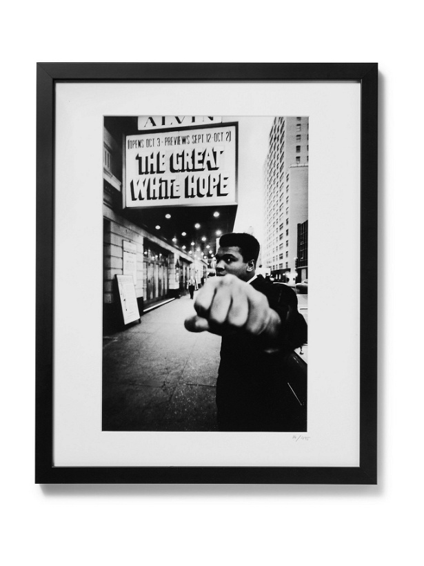 Photo: Sonic Editions - Framed 1968 Muhammad Ali Print, 16'' x 20'' - Black
