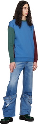 JW Anderson Multicolor Color Block Sweatshirt