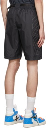 Off-White Black Nylon Shorts