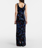 Dries Van Noten Debant printed cotton-blend maxi dress
