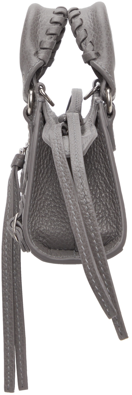 Balenciaga Classic Nano City Bag in Gray