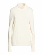 Kiton Womens Turtleneck Cream