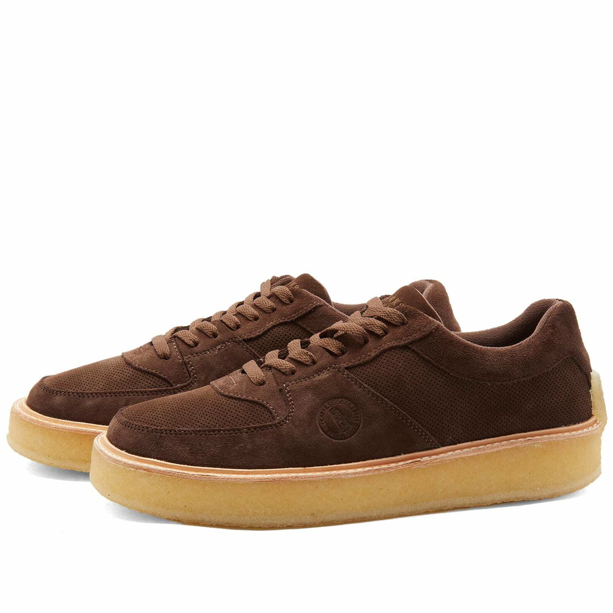 Clarks Originals Men's x Ronnie Fieg 8th Street Sandford in Dark Brown  Clarks Originals