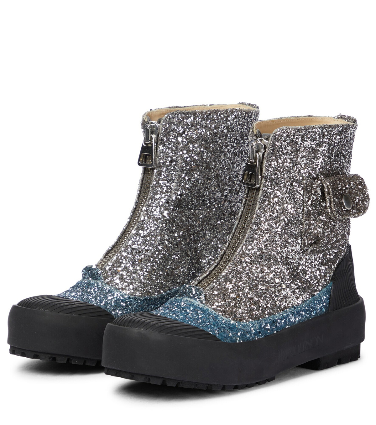 JW Anderson Duck glitter ankle boots JW Anderson