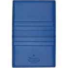 Vivienne Westwood Blue Orb Man Bifold Card Holder