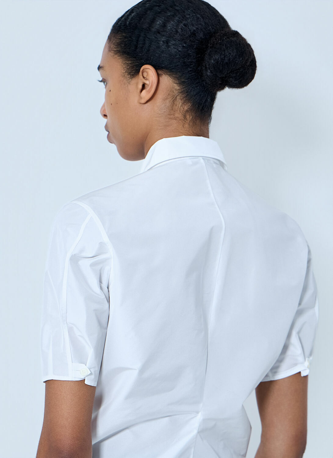 Jil Sander Short Sleeve Cotton Poplin Shirt