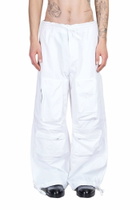 OAMC Pants In White Cotton