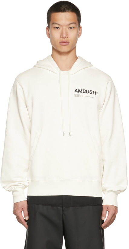 Photo: AMBUSH White Workshop Hoodie