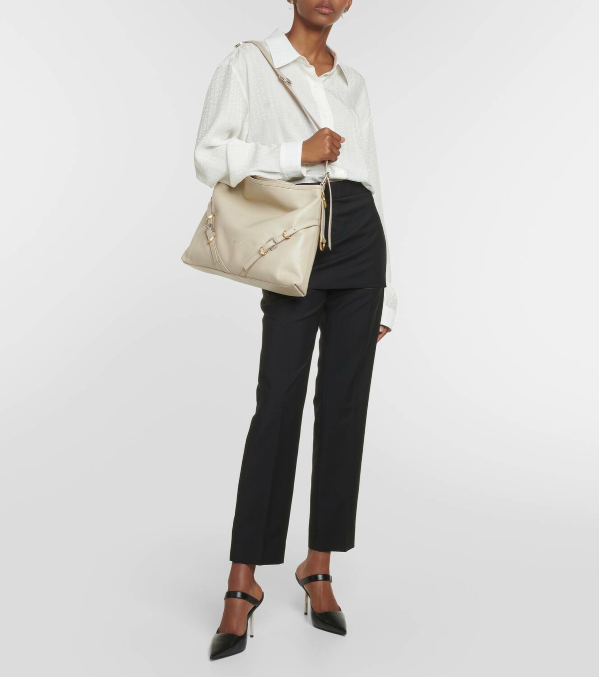 Givenchy Voyou Medium leather shoulder bag Givenchy